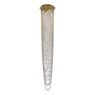 Searchlight - Aufgesetzte Deckenleuchte SWOOP 5xGU10/50W/230V