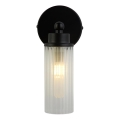 Searchlight - Bad-Wandleuchte IMPERIAL 1x G9/7W/230V IP44 schwarz