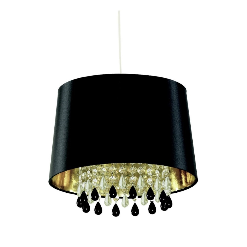 Searchlight - Hängeleuchte LILA 1xE27/60W/230V schwarz