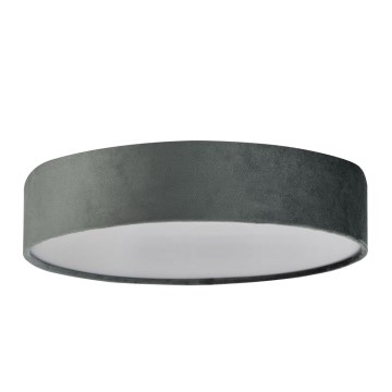 Searchlight - Deckenleuchte DRUM 3xE27/60W/230V grau