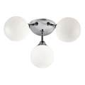 Searchlight - Deckenleuchte für Badezimmer FLUSH 3xG9/33W/230V IP44 matt Chrom