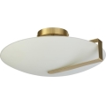 Searchlight - Deckenleuchte SUNDIAL 3xE27/40W/230V goldfarben