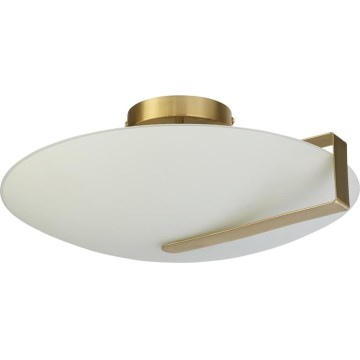 Searchlight - Deckenleuchte SUNDIAL 3xE27/40W/230V goldfarben