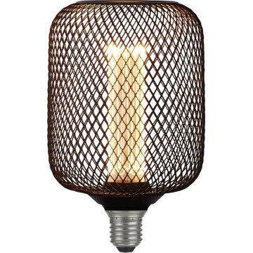 Searchlight - Dimmbares LED-Dekor-Leuchtmittel WIRE MESH E27/4,5W/230V 2700K