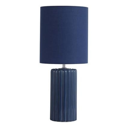 Searchlight - Tischlampe GROOVE 1xE14/60W/230V blau