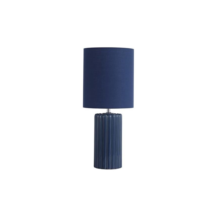 Searchlight - Tischlampe GROOVE 1xE14/60W/230V blau