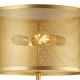Searchlight - Stehlampe FISHNET 2xE27/60W/230V gold