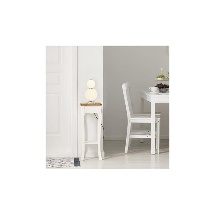 Searchlight - LED-Tischleuchte SNOWBALL LED/15W/230V