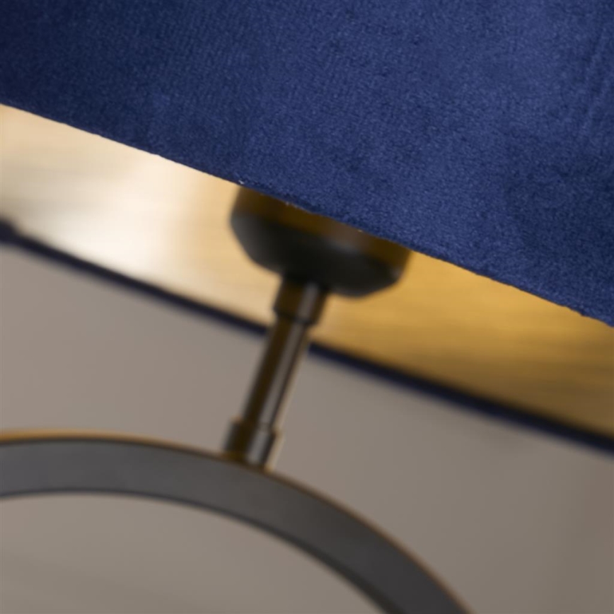 Searchlight - Tischleuchte ELEGANT 1xE27/60W/230V blau