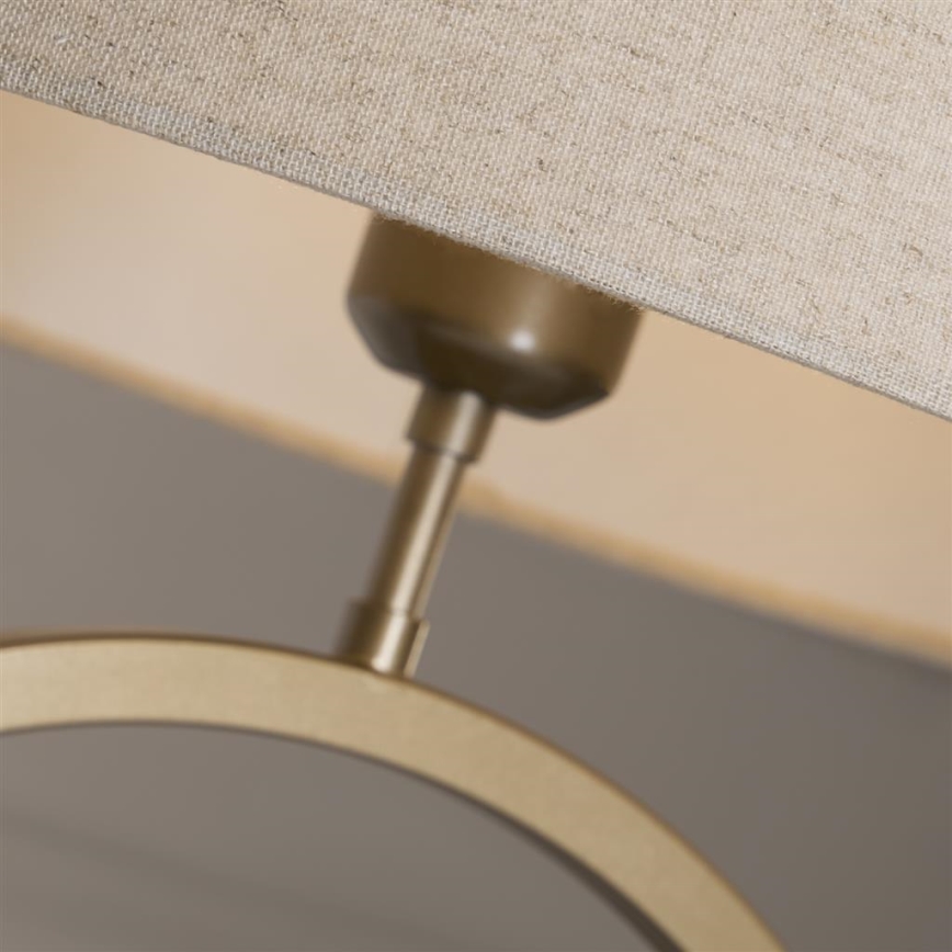 Searchlight - Tischlampe ELEGANT 1xE27/60W/230V cremefarben