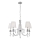 Searchlight - Hängeleuchte an Kette PORTICO 5xG9/33W/230V glänzendes Chrom