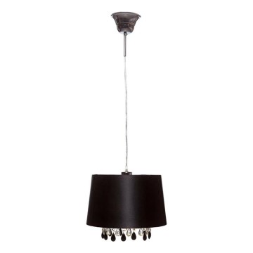 Searchlight - Hängeleuchte LILA 1xE27/60W/230V schwarz