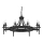 Searchlight - Kronleuchter an Kette CARTWHEEL 8xE14/60W/230V schwarz