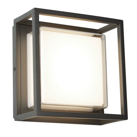 Searchlight - LED Auβen-Wandbeleuchtung OHIO 1xLED/12W/230V