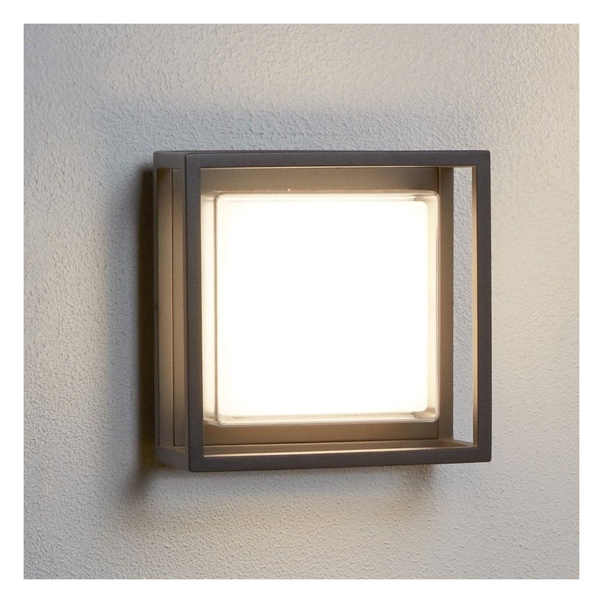 Searchlight - LED Auβen-Wandbeleuchtung OHIO 1xLED/12W/230V