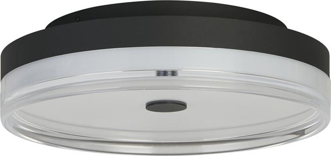 Searchlight - LED-Deckenleuchte CYPRUS LED/21W/230V Ø 30 cm schwarz