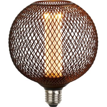 Searchlight - LED dimmbares Dekorations-Leuchtmittel WIRE MESH E27/4,5W/230V 2700K