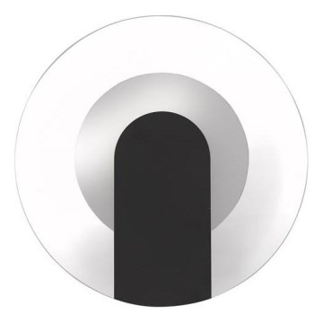 Searchlight - LED-Wandleuchte TARGET LED/7W/230V schwarz