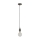 Searchlight - Pendelleuchte mit Seilaufhängung SUSPENSION 1xE27/60W/230V anthrazit