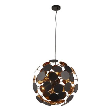 Searchlight - Seilpendelleuchte DISCUS 6xE14/60W/230V