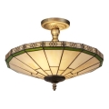 Searchlight - Tiffany Deckenleuchte NEW YORK 2xE14/40W/230V
