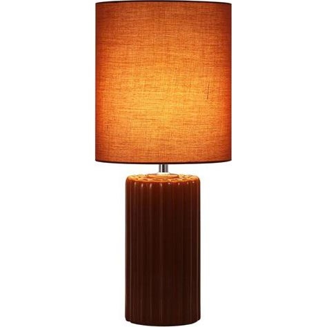 Searchlight - Tischlampe GROOVE 1xE14/60W/230V Bordeaux
