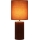 Searchlight - Tischlampe GROOVE 1xE14/60W/230V Bordeaux