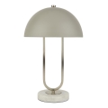 Searchlight - Tischleuchte DOME 1xG9/7W/230V silbern