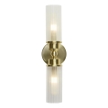 Searchlight - Wandleuchte IMPERIAL 2xG9/33W/230V Messing