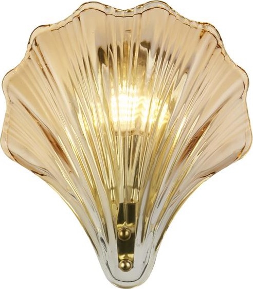 Searchlight - Wandleuchte SHELL 1xG9/7W/230V rauchfarben