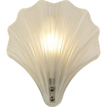 Searchlight - Wandleuchte SHELL 1xG9/7W/230V weiß