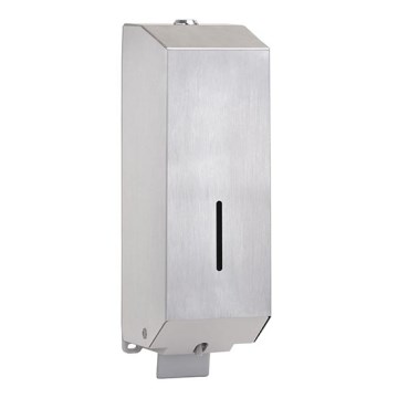 Seifenspender 10 x 32 cm, Edelstahl/silber