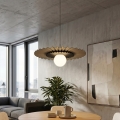 Seil-Pendelleuchte UMBRA 1xG9/8W/230V schwarz/beige