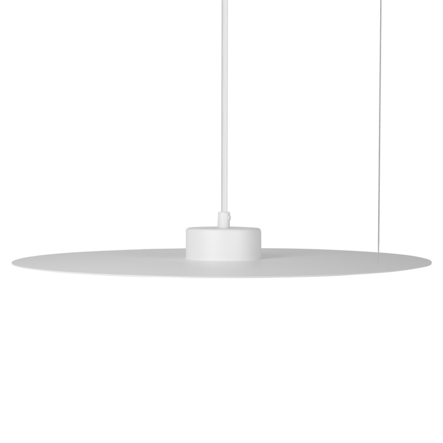 Seilpendelleuchte PIATTO 1xGX53/15W/230V Durchmesser 45 cm weiß