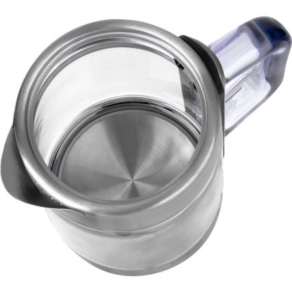 Sencor - 1,5 l Wasserkocher mit Temperaturregelung, 1500 W/230 V, Edelstahl