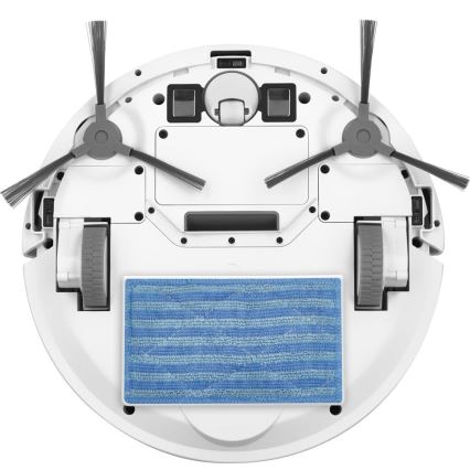 Sencor - Saugroboter mit Wischfunktion 2in1 18W/1500 mAh weiß + Fernbedienung