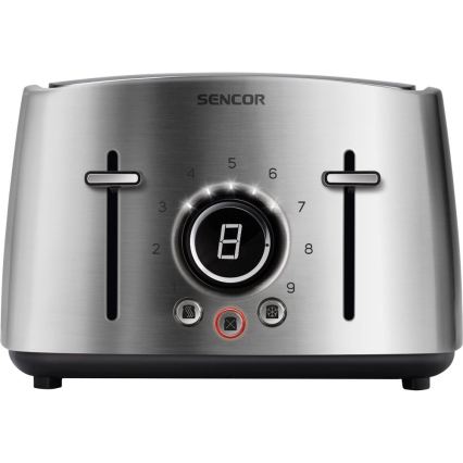 Sencor - 4-Schlitz-Toaster 1600W/230V, mattchrom