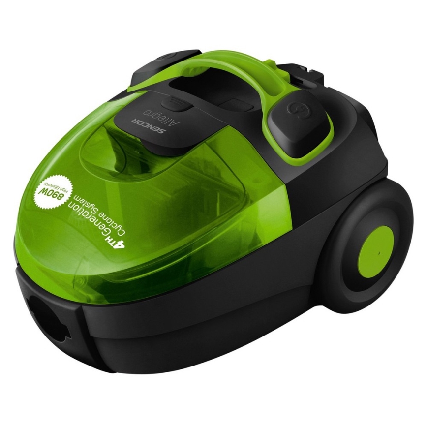 Sencor - Beutelloser Staubsauger 1,5 l 890W/230V grün/schwarz