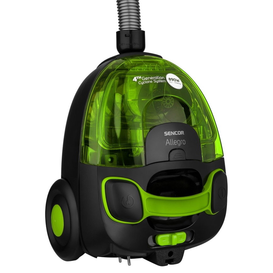 Sencor - Beutelloser Staubsauger 1,5 l 890W/230V grün/schwarz