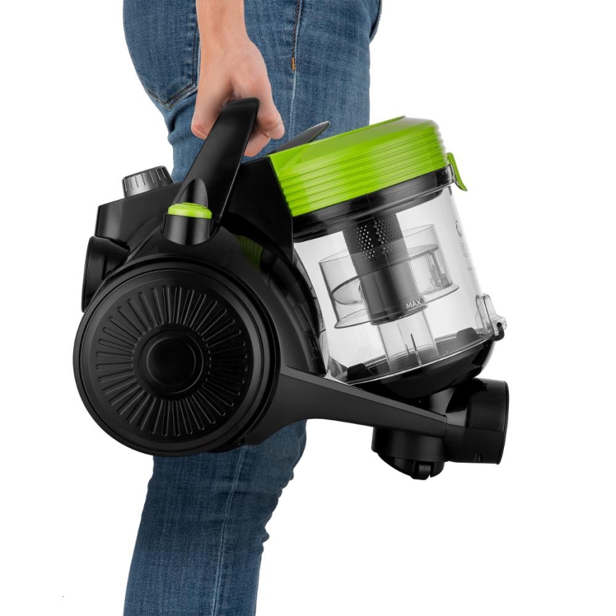 Sencor - Beutelloser Staubsauger 2 l 700W/230V schwarz/grün