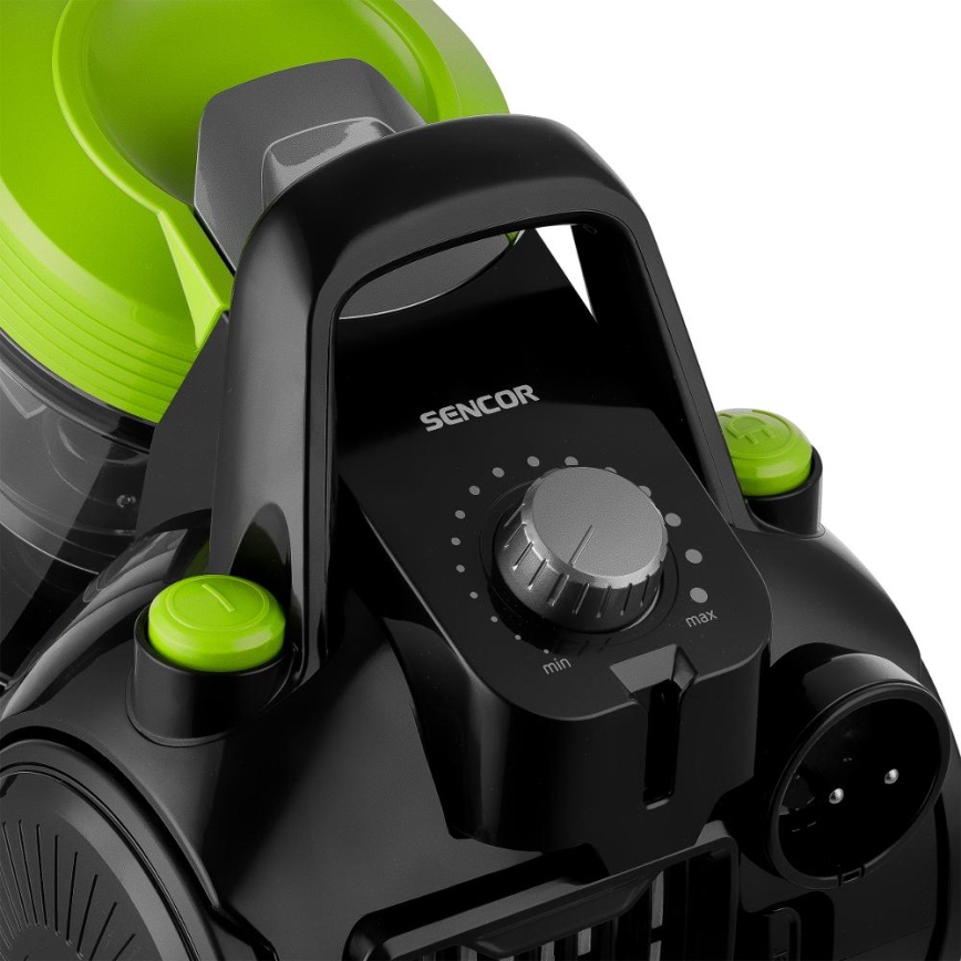 Sencor - Beutelloser Staubsauger 2 l 700W/230V schwarz/grün