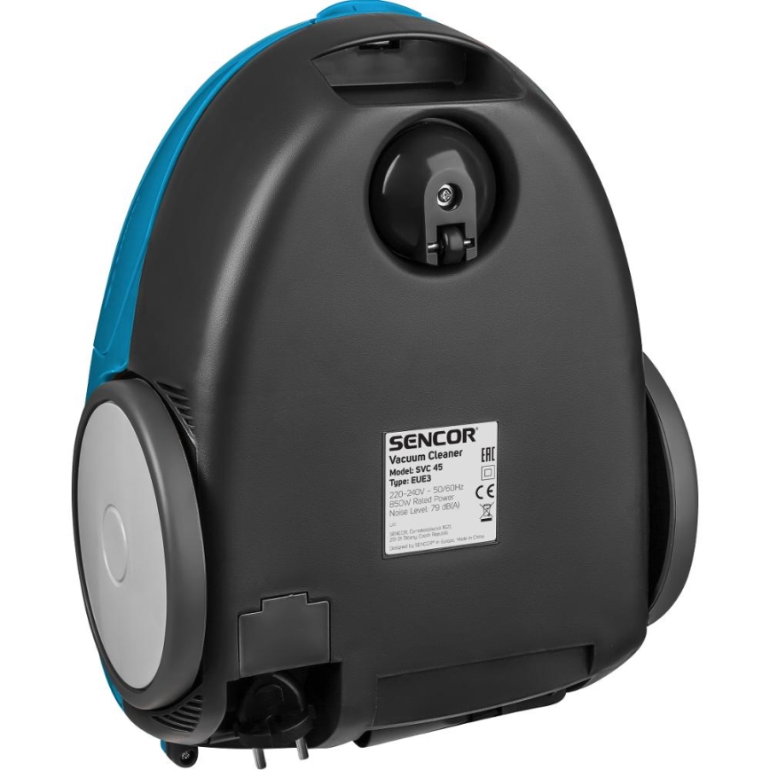 Sencor - Beutelstaubsauger 1,5 l 850W/230V blau/schwarz