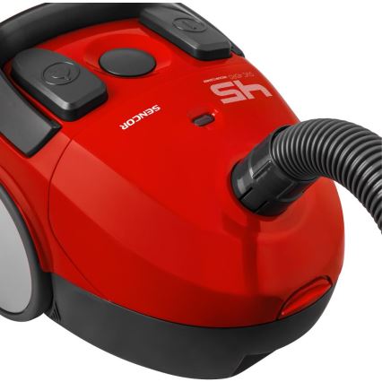 Sencor - Beutelstaubsauger 1,5 l 850W/230V rot/schwarz
