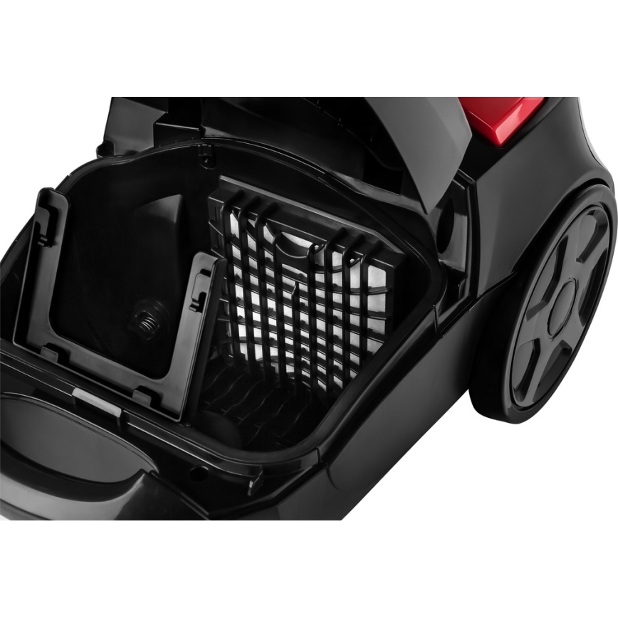Sencor - Beutelstaubsauger 3 l 700W/230V schwarz/rot