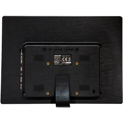 Sencor - Digitaler Bilderrahmen 13,3 mit Lautsprecher 230V anthrazit + Fernbedienung