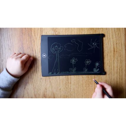 Sencor - Digitales Notizbuch 8,5'' 1xCR2016 schwarz
