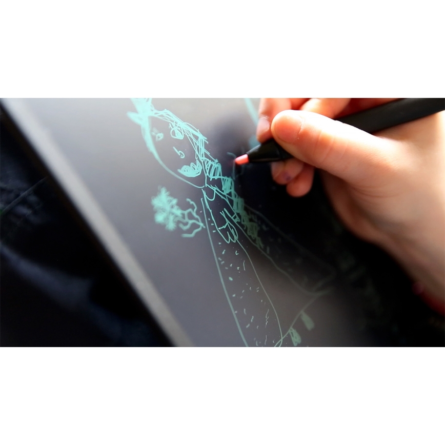 Sencor - Digitales Notizbuch 8,5'' 1xCR2016 schwarz