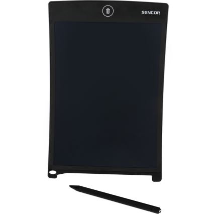 Sencor - Digitales Notizbuch 8,5'' 1xCR2016 schwarz