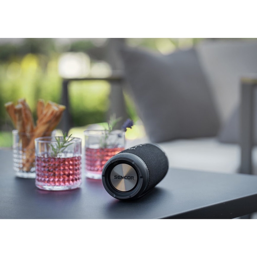 Sencor - Drahtloser Lautsprecher 16W 2500 mAh IPX6