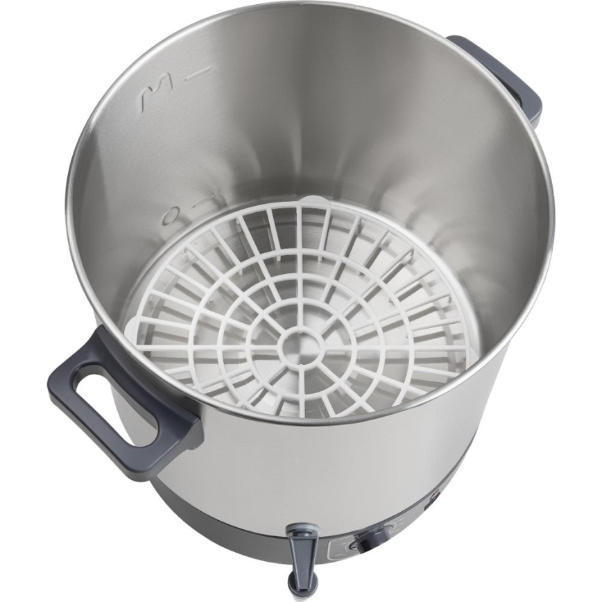 Sencor - Einkochtopf 27 l 1800 W/230 V Edelstahl/Grau